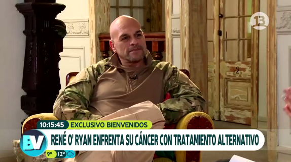 René O'Ryan y su experiencia combatiendo el cáncer de esófago