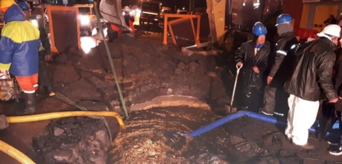 Estos son los sectores afectados en Concepción tras dañarse tubería: hubo corte de agua