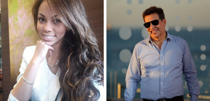 La romántica postal de Betsy Camino que confirmaría romance con Julio César Rodríguez