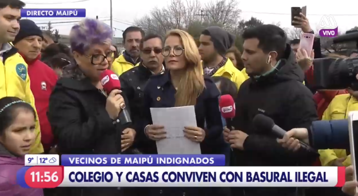 La furiosa reacción de Cathy Barriga ante fallido despacho en vivo con el 'Mucho Gusto'