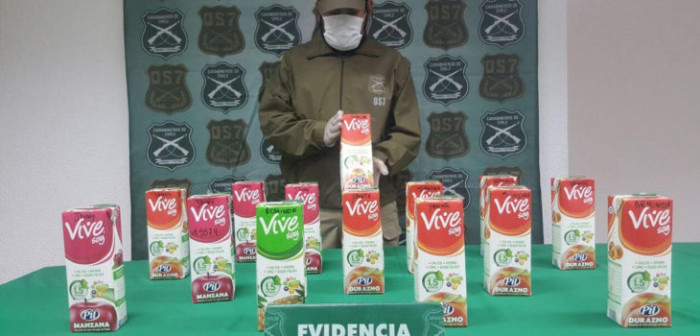 Perro 'Mike' del OS-7 fue esencial para incautar casi 22 kilos de cocaína en Iquique