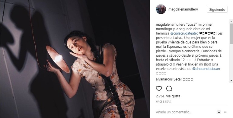 ¿muy Distinta Magdalena Müller Llamó La Atención Con Look A Lo Rapunzel Para Nueva Obraemk 1566