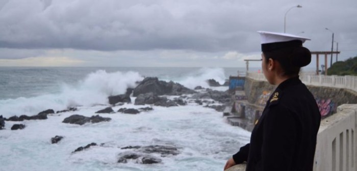 Armada alerta sobre marejadas 
