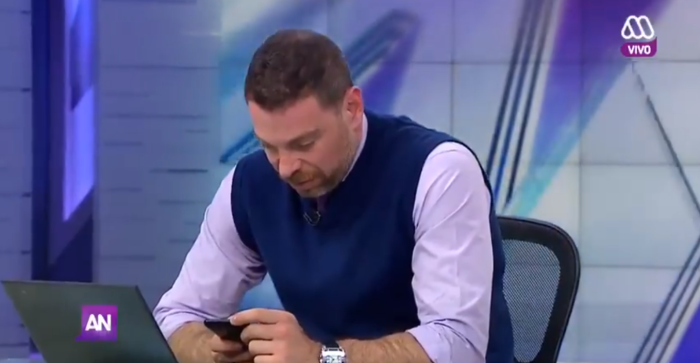 El divertido fail que protagonizó José Antonio Neme en plena transmisión de Ahora Noticias