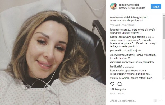 El Mal Momento Que Enfrenta Ex Chica Mekano Romina Saéz Está Hospitalizada 