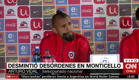Arturo Vidal desmintió desórdenes en Monticello y aclaró lo que hizo esa noche