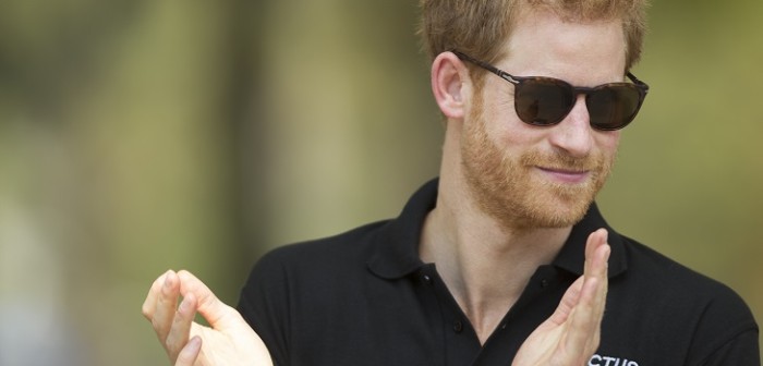 Estas son las primeras imágenes del Príncipe Harry y su novia en público