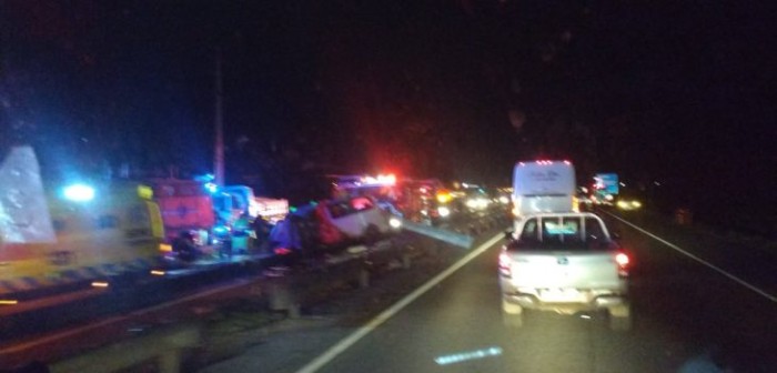 Accidente deja al menos 4 personas fallecidas en cercanías de Llay Llay