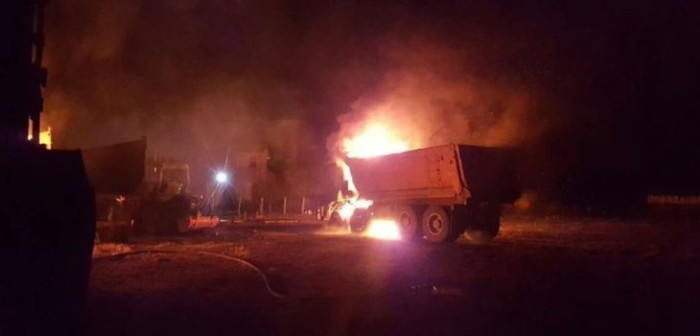 Nuevo ataque incendiario en La Araucanía dejó cuantiosas pérdidas: quemaron 10 máquinas