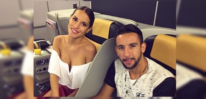 Gala Caldirola y 'Huaso' Isla se lucieron como rostros publicitarios de juego de azar