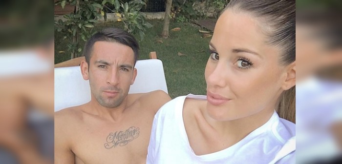 Mauricio Isla compartió tierna fotografía mostrando el embarazo de Gala Caldirola
