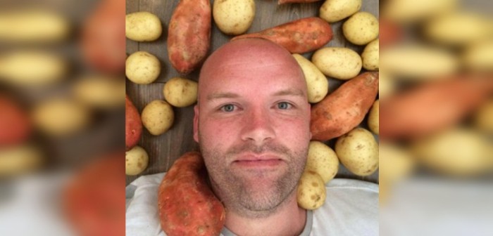 Australiano asumió desafío de alimentarse por un año sólo con papas: bajó más de 50 kilos