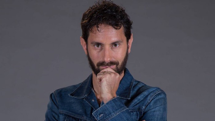 Santiago Tupper mostró el look que iba a tener su rol en 