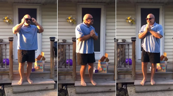 La conmovedora reacción de un daltónico de 66 años tras ver colores por primera vez