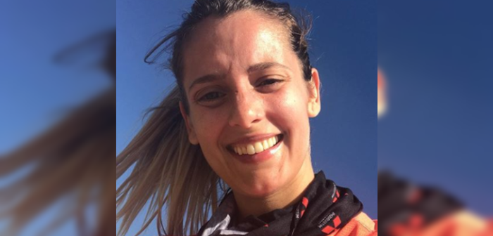 Actriz de 'BKN' Camila López se caracteriza como Mauricio Pinilla por Halloween