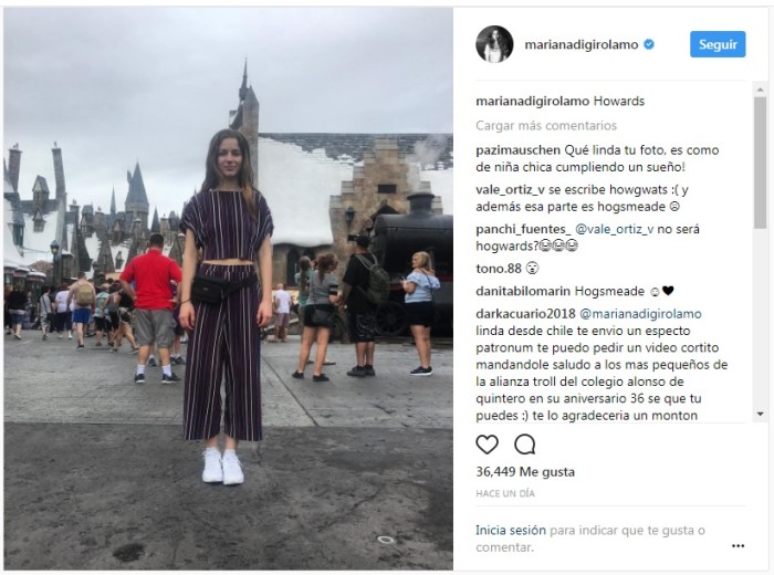 Instagram Mariana Di Girolamo