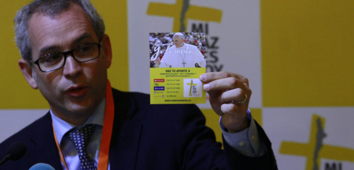 Campaña pretende reunir $4 mil millones para financiar estadía del Papa en Chile