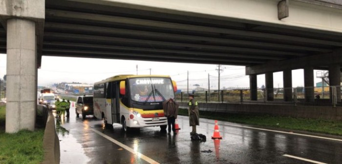 Adolescente de 17 años se lanzó desde pasarela tras discutir con su polola: está grave