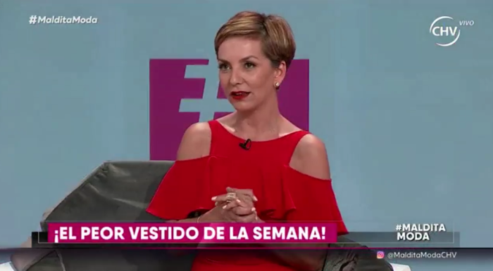 Kenita Larraín fue escogida como la peor vestida en 'Maldita Moda' por 'sobrecargado' look