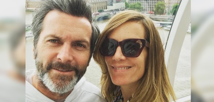 Usuarios festinan con peculiar detalle en fotografía de Diana Bolocco y Cristián Sánchez