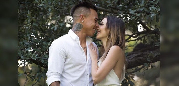 Daniela Colett compartió romántica postal en Instagram: Eduardo Vargas le pidió matrimonio