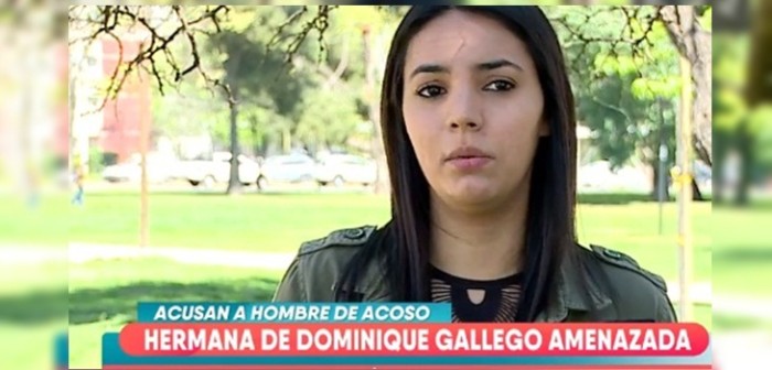 Hermana de Dominique Gallego denunció violento acoso cibernético: amenzan con violarla