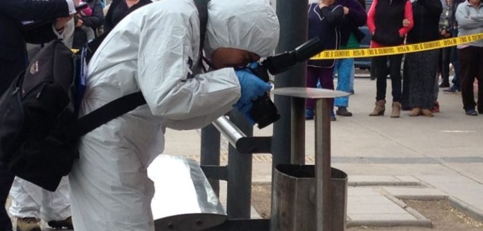 Hombre encontró feto humano al interior de un basurero en paradero del Transantiago