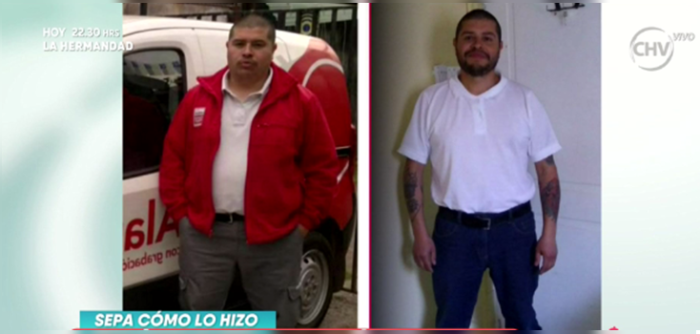Hombre ha bajado 28 kilos gracias al polémico método Grez: comenzó en marzo