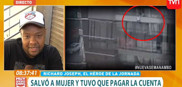 Hospital desmiente haber cobrado a haitiano que salvó a mujer que cayó de noveno piso