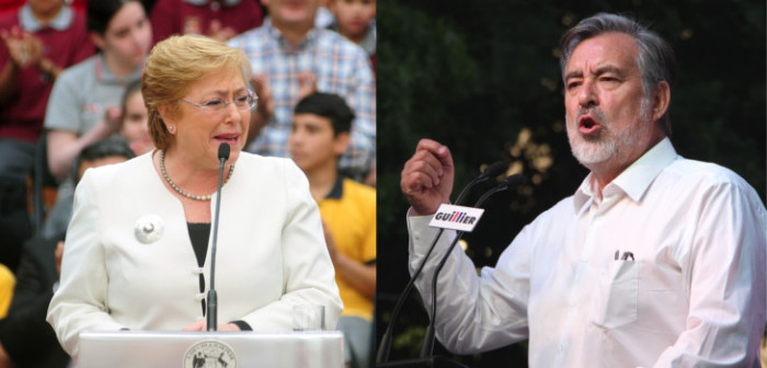 Este martes Michelle Bachelet se reunirá con Alejandro Guillier en La Moneda ¿Y Piñera?