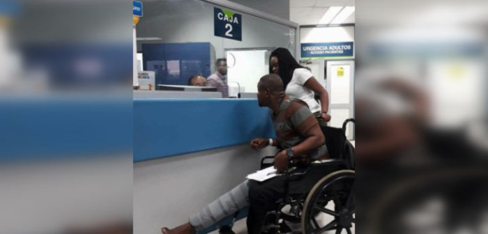 Insólito: haitiano debió pagar su tratamiento tras atrapar a mujer que cayó de un edificio