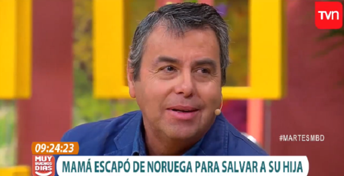 Tras polémica salida de CHV: inspector Vallejo reapareció en matinal de TVN