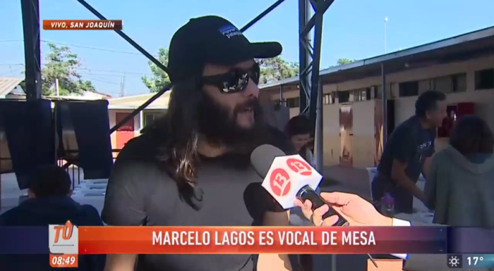 El 'miedo colectivo' que provocó la aparición de Marcelo Lagos como vocal de mesa