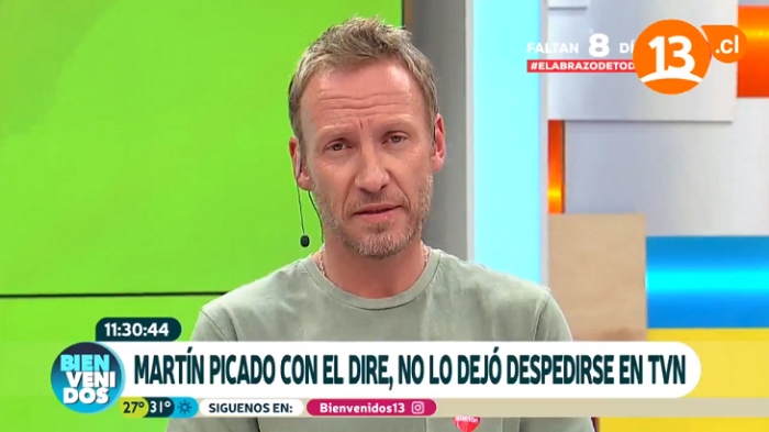 Martín Cárcamo reveló la mala forma en que debió abandonar TVN: 