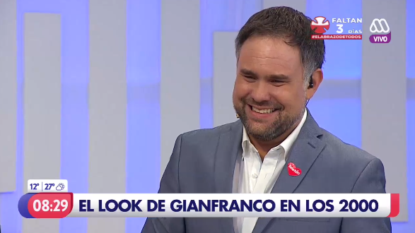 'Mucho Gusto' sorprendió a Gianfranco Marcone con irreconocibles imágenes de su pasado