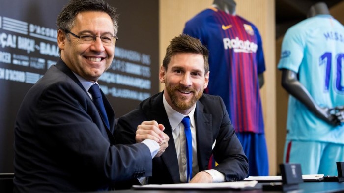 Barcelona mostró cambio físico que ha tenido Messi tras renovar hasta 2021