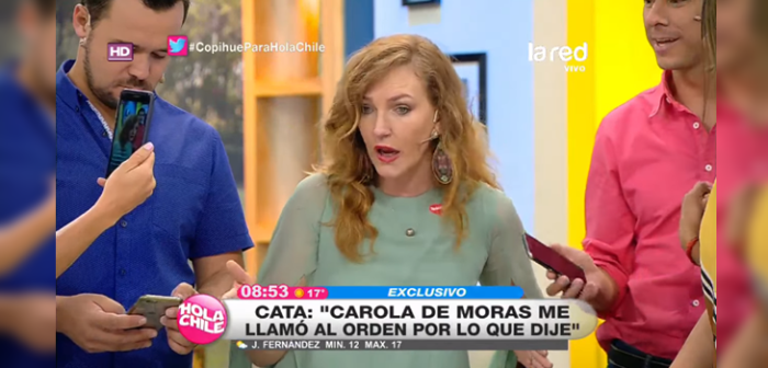 El 'llamado de atención' que recibió Cata Pulido tras sus dichos sobre Carolina de Moras