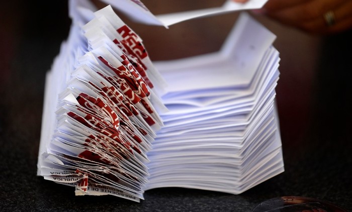 Los votos nulos y blancos que causaron risas en medio de segunda vuelta presidencial