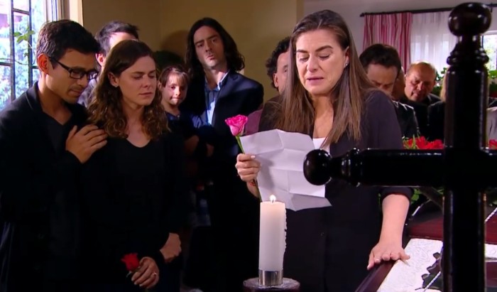 Desgarradora carta de Pamela en funeral de Tito emocionó a seguidores de 'Tranquilo Papá'