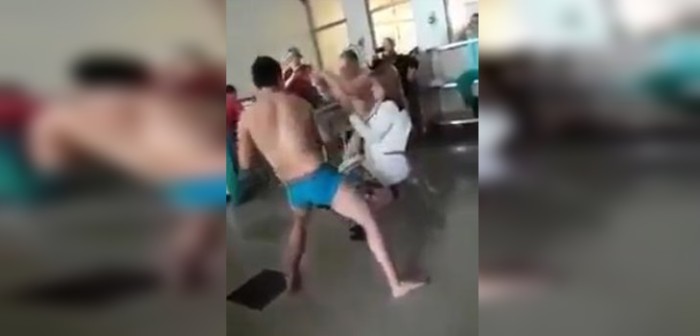Viralizan video de funcionarios bailando semidesnudos en Hospital de Puerto Montt