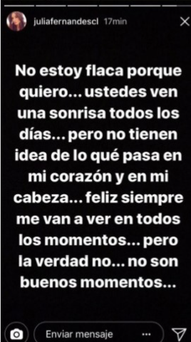 Julia Fernández | Instagram