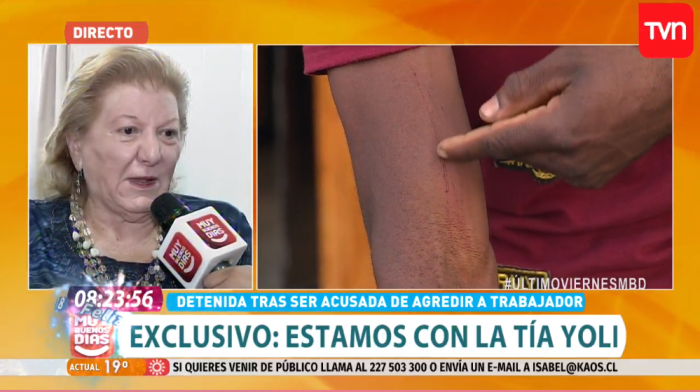 La desesperada frase de Tía Yoli al defenderse de acusación de haitiano