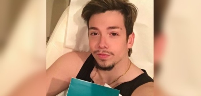 Dejó atrás la polémica: Nano Calderón recibió el 2018 con tierna postal junto a su polola