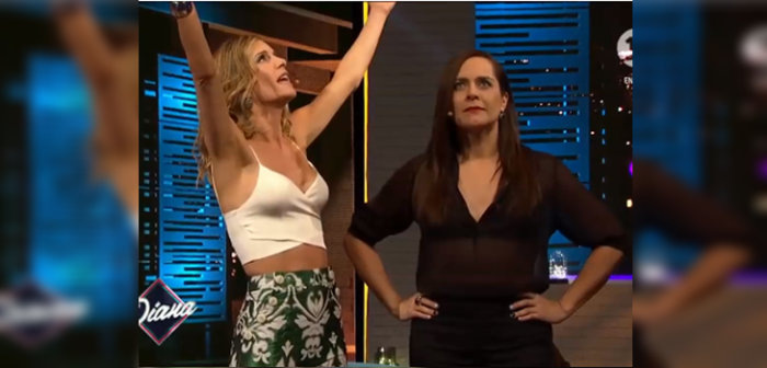 Natalia Valdebenito envió jocosa indirecta al gobierno entrante en 'Diana'