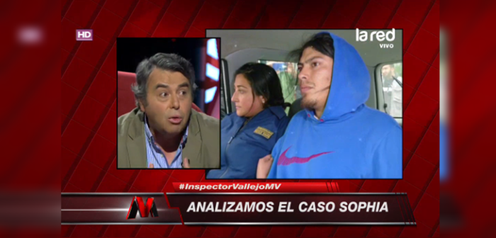 Inspector Vallejo sobre supuesto asesino de Sophia: 