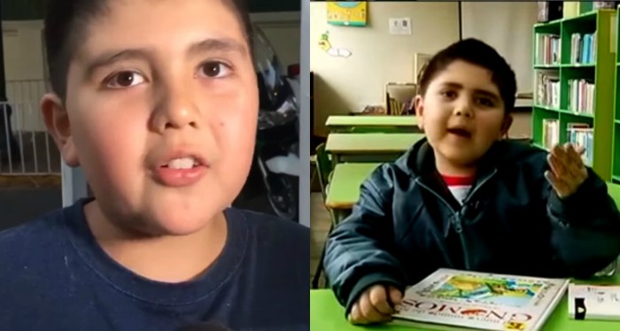 Emocionado: ‘Niño poeta’ reapareció en TV con profunda reflexión sobre la visita del Papa