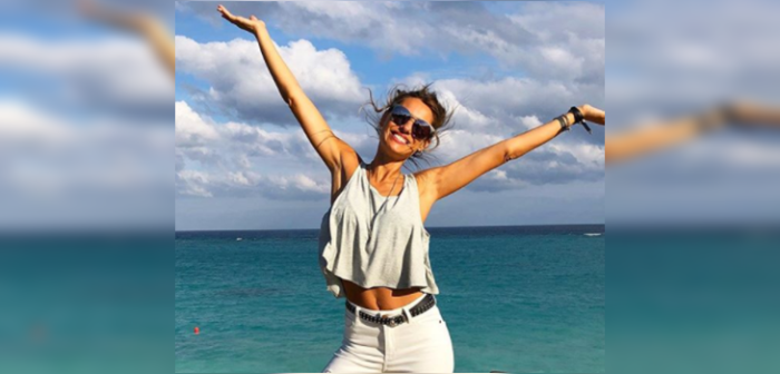 Pampita se quiso hacer la linda en la playa pero todo terminó en chascarro: subió video