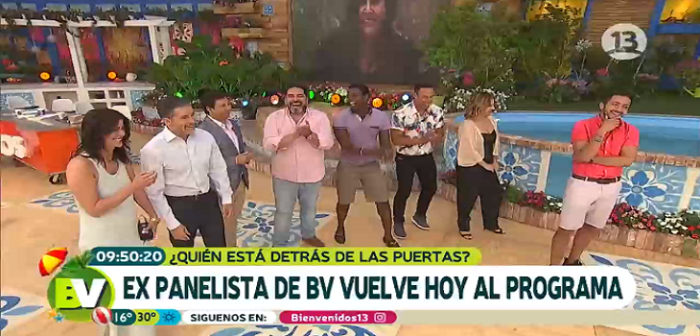 Icónico rostro de ‘Bienvenidos’ visitó el programa: integrante del panel se puso nervioso