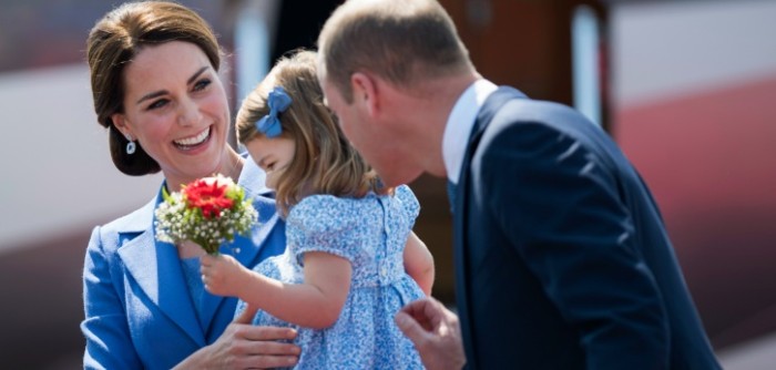 Princesa Charlotte tuvo su primer día de clases: su sonrisa se robó las miradas