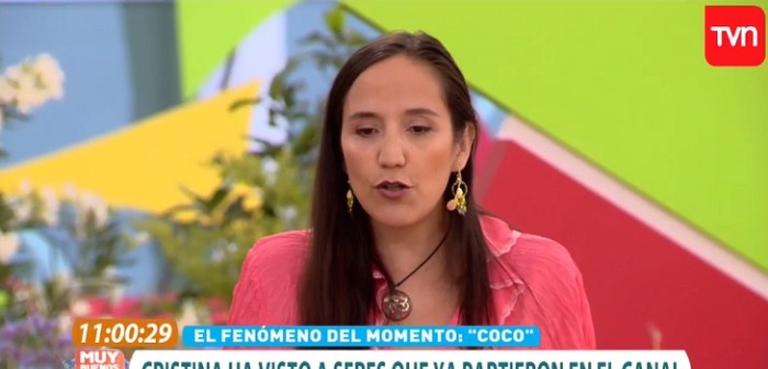 Psíquica Cristina Araya asegura que sintió presencia de fallecido rostro de matinal de TVN